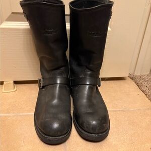 Harley Davidson black work boots